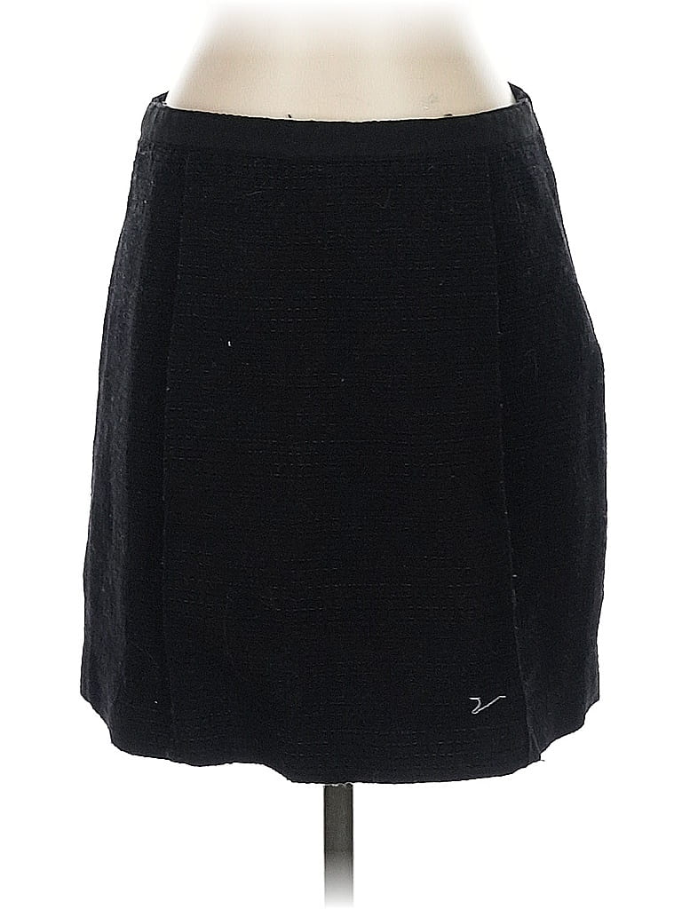 Pre-owned Vince Wool Skirt In Black