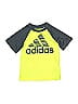 Adidas 100% Polyester Yellow Active T-Shirt 12-18 MO / 18 MO - photo 1