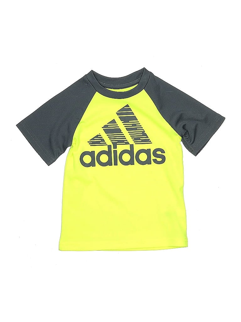 Click to view more detailed imagery on our partner's website Pre-owned Adidas Originals Kids' Active T-shirt In Yellow
