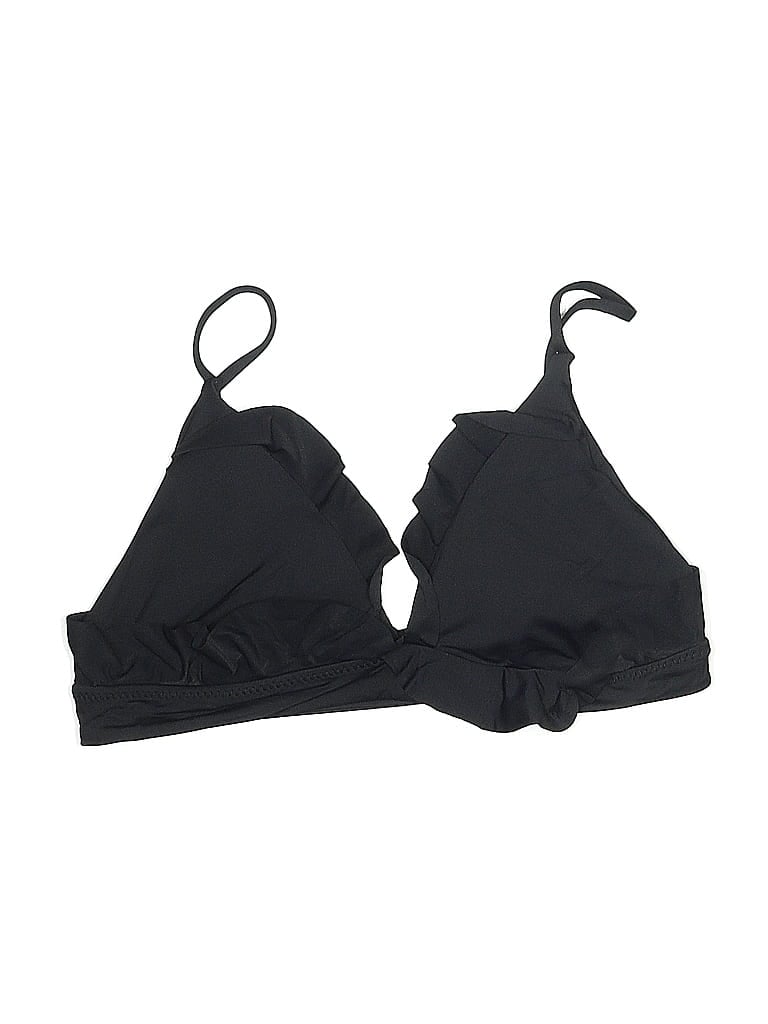 Pre-owned Becca Swimsuit Top Black Swimwear