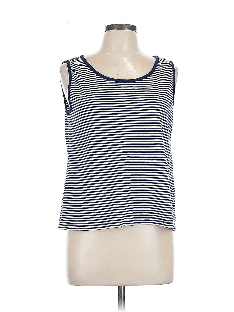 Click to view more detailed imagery on our partner's website Pre-owned Lands' End Sleeveless T-shirt In Blue
