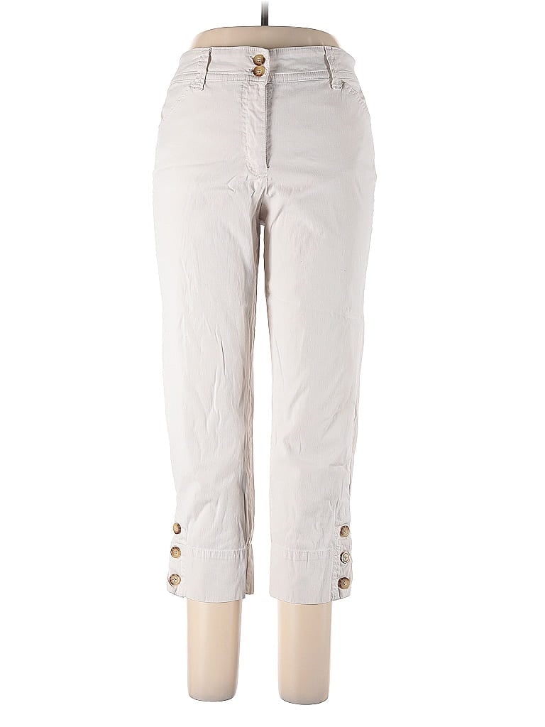 Pre-owned Charter Club Casual Pants In Gray