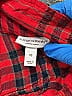 Liz Lange Maternity for Target 100% Rayon Plaid Red Long Sleeve Button-Down Shirt Size XS - photo 3