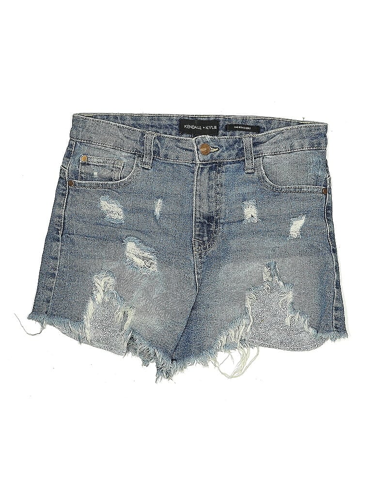 Pre-owned Kendall & Kylie Denim Shorts In Blue