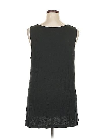 LOGO by Lori Goldstein Sleeveless T-Shirt (view 2)