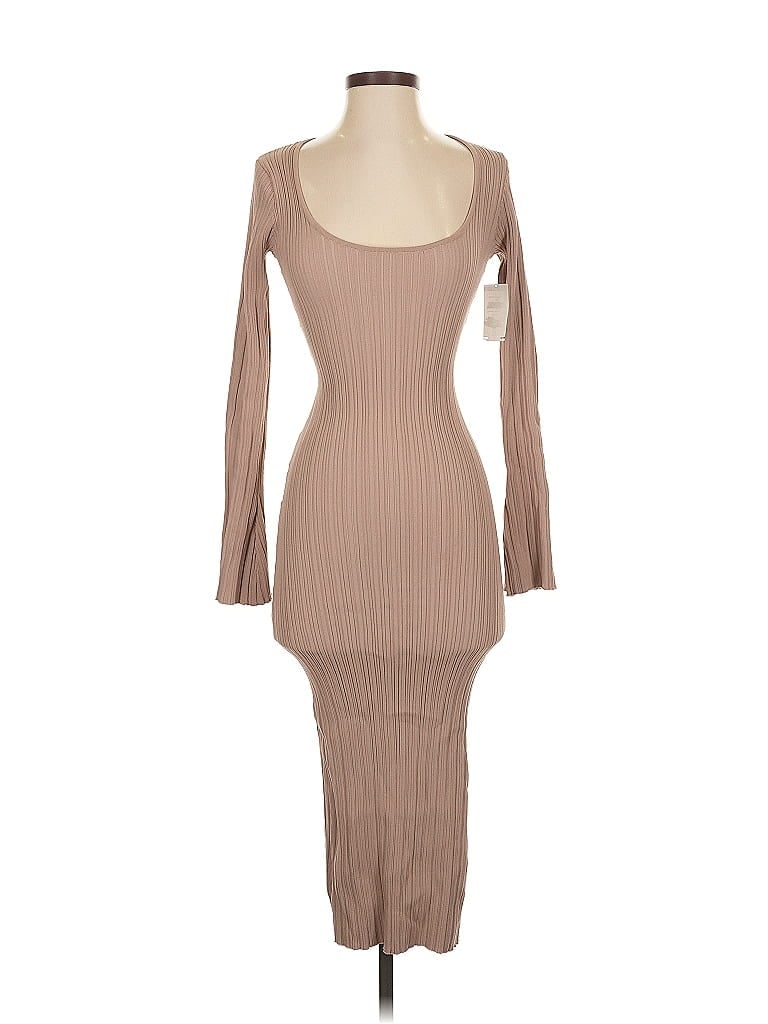 WAYF Tan Cocktail Dress Size XS - photo 1