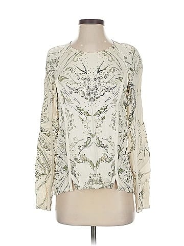 3.1 Phillip Lim Long Sleeve Silk Top (view 1)