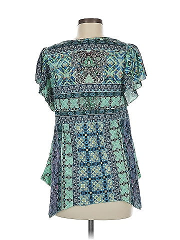 One World Short Sleeve Blouse (view 2)
