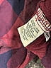 Bella Dahl Checkered-gingham Burgundy Long Sleeve Blouse Size M - photo 8