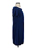 Laundry by Shelli Segal Solid Blue Casual Dress Size 0 - photo 4