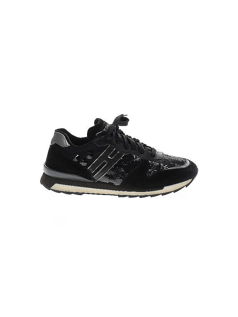 Click to view more detailed imagery on our partner's website Pre-owned Hogan Rebel Sneakers In Black
