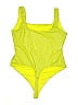 Naked Wardrobe Yellow Green Bodysuit Size 2X - photo 2