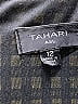 Tahari by ASL 100% Polyester Houndstooth Gray Casual Dress Size 12 - photo 4