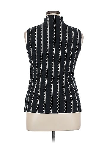 Cable & Gauge Sleeveless Turtleneck (view 2)