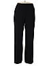 Kasper 100% Polyester Solid Black Dress Pants Size 10 - photo 1
