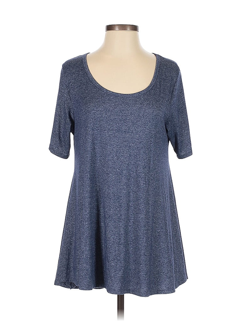 Pre-owned Lularoe Casual Dress In Blue