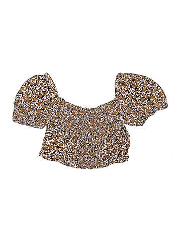 Zara Kids Short Sleeve Blouse (view 1)