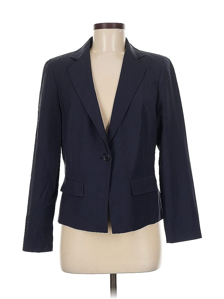 Pre-owned Calvin Klein Wool Blazer Jacket In Blue