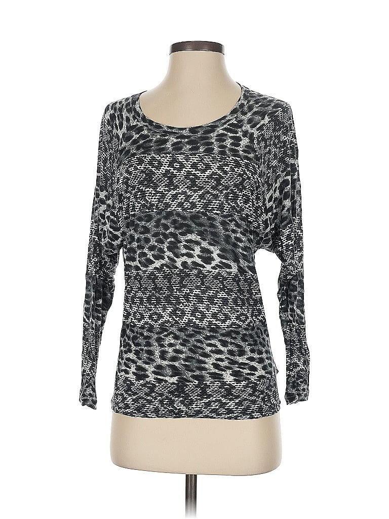 Pre-owned Michael Michael Kors 3/4 Sleeve T-shirt In Gray