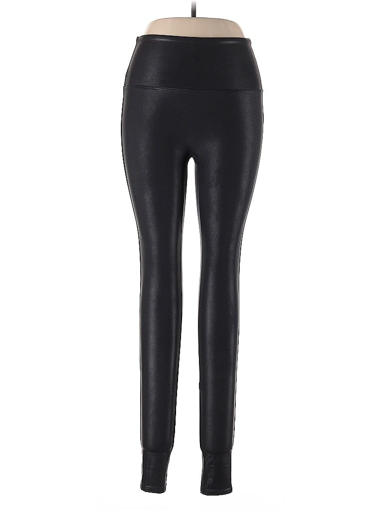 Pre-owned Spanx Active Pants In Black