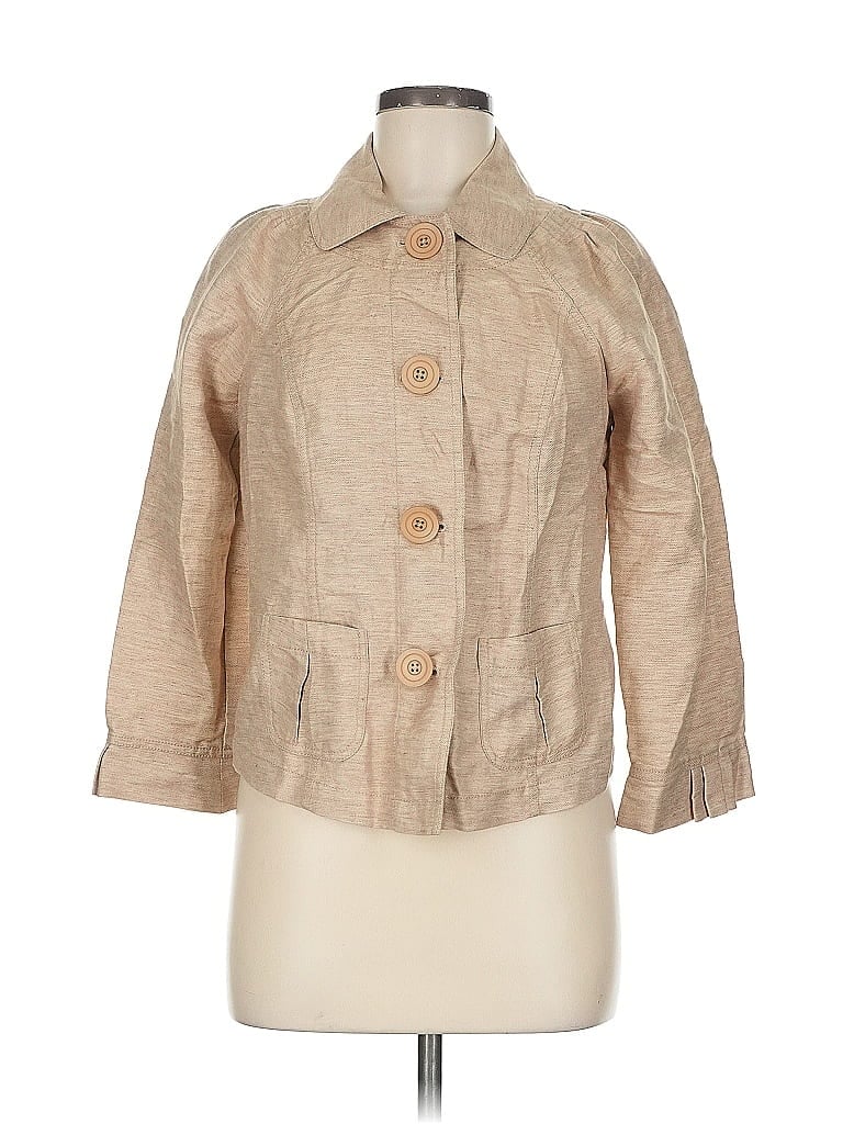 Pre-owned Nic + Zoe Jacket In Brown