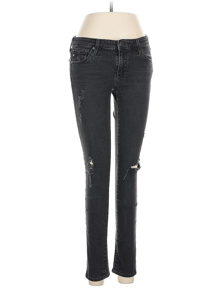 Pre-owned Adriano Goldschmied Jeans In Black