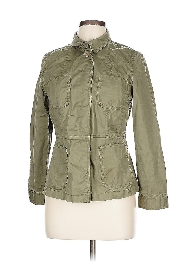 Pre-owned Talbots Jacket In Green