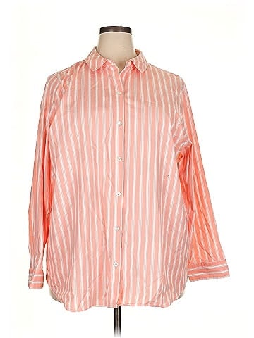 Croft & Barrow 3/4 Sleeve Button-Down Shirt (view 1)