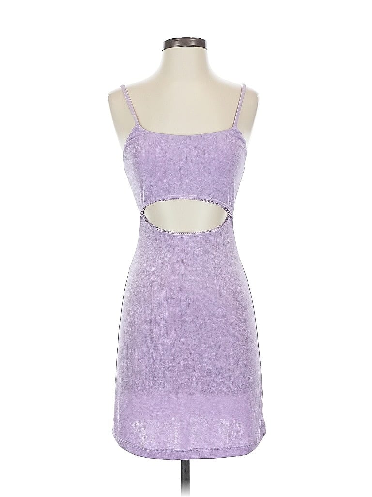 Pre-owned La Hearts Cocktail Dress In Purple