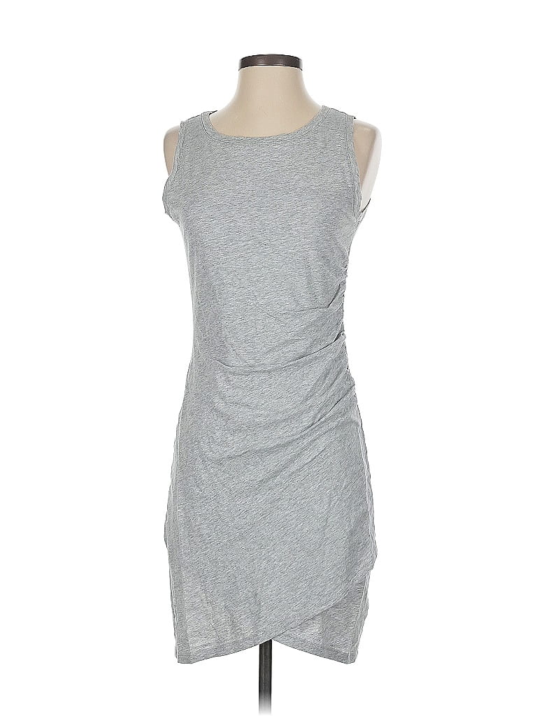 Pre-owned Bobi Casual Dress In Gray