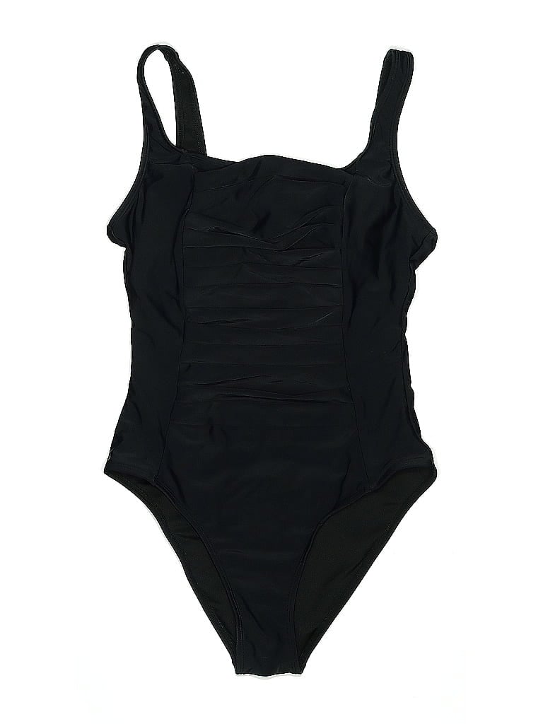 Pre-owned Unbranded One Piece Swimsuit In Black