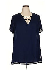 Ashley Stewart Short Sleeve Blouse