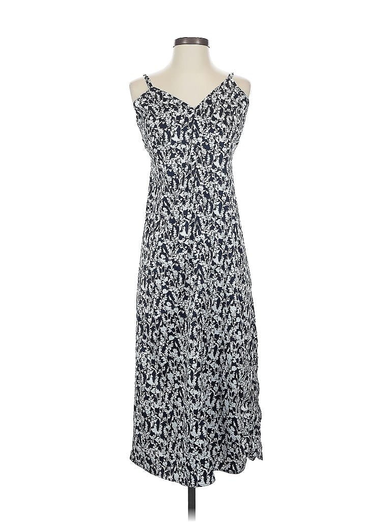 Pre-owned Something Navy Casual Dress In Blue