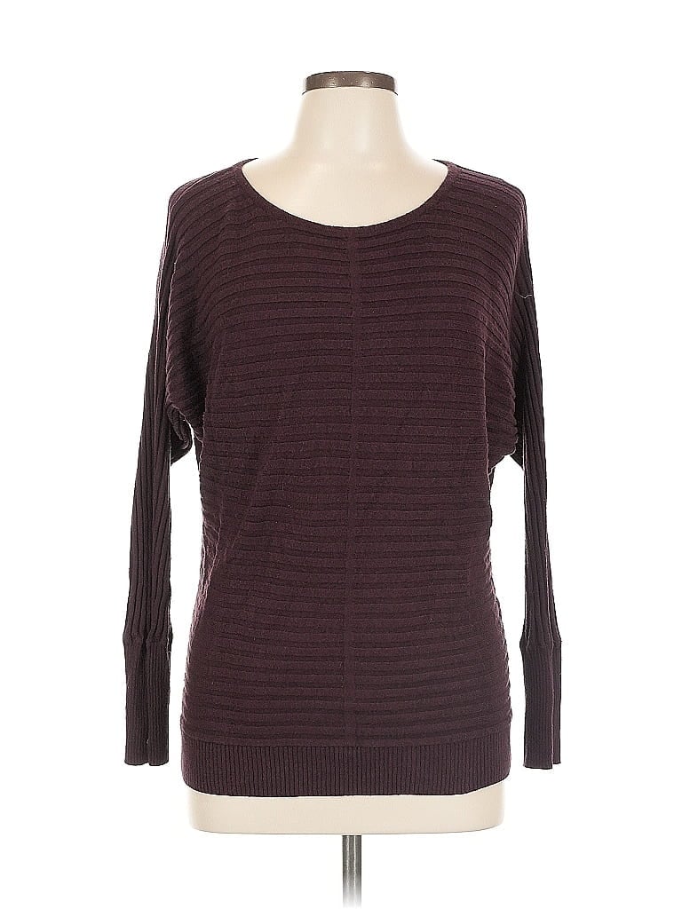 Pre-owned Soho Jeans New York & Company Pullover Sweater In Burgundy