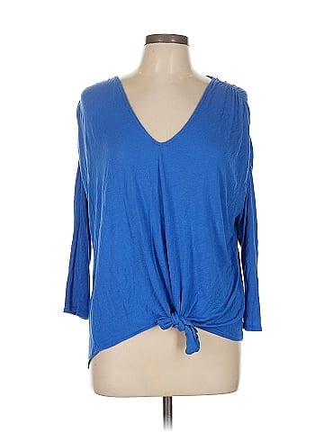 Bordeaux 3/4 Sleeve Top (view 1)