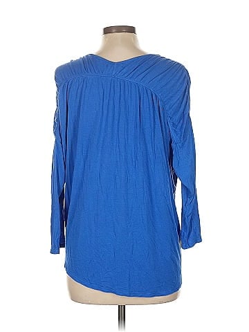Bordeaux 3/4 Sleeve Top (view 2)