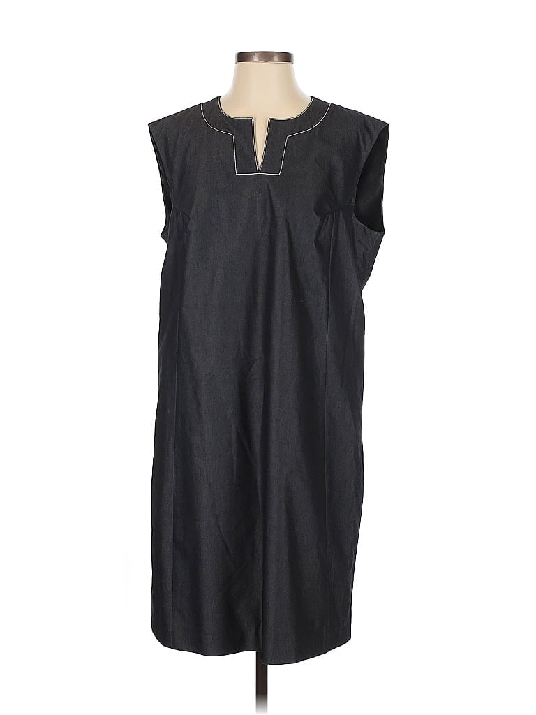 Pre-owned Doncaster Collection Casual Dress In Gray