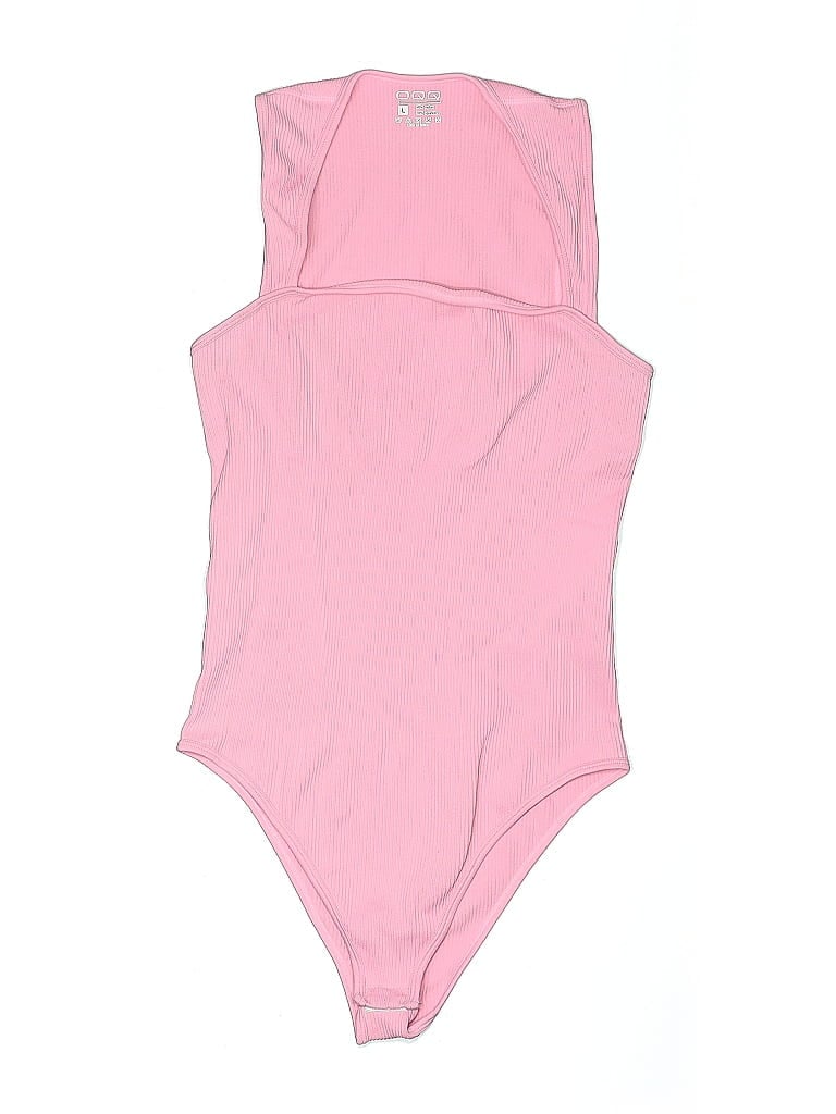 Pre-owned Oqq Bodysuit In Pink