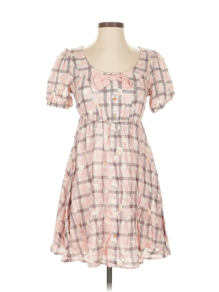 Pre-owned Hot Topic Casual Dress In Pink