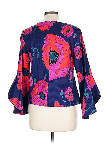 Trina Turk Long Sleeve Blouse (view 2)