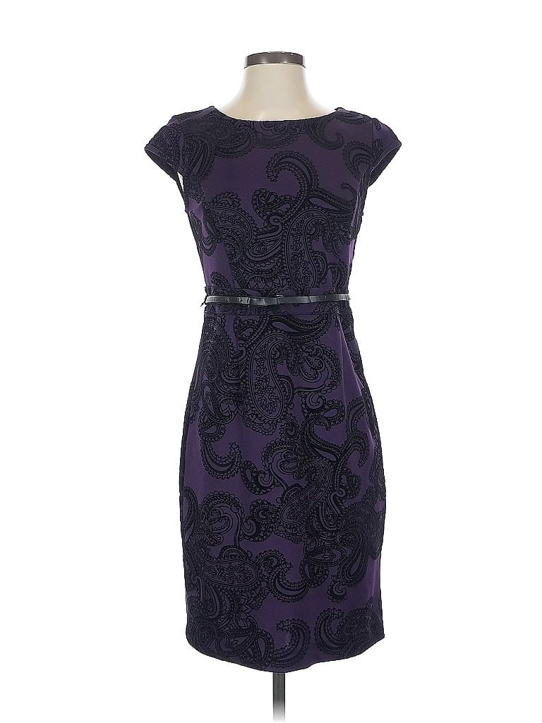Click to view more detailed imagery on our partner's website Pre-owned New York And Company Cocktail Dress In Purple