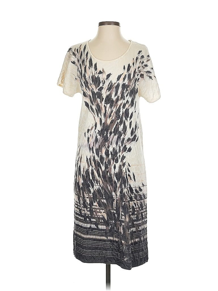 Pre-owned St John Casual Dress In Gray