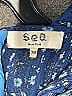 Sea New York 100% Viscose Blue Short Sleeve Blouse Size XS - photo 7