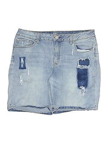 New Directions Denim Shorts (view 1)