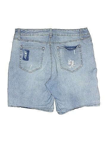 New Directions Denim Shorts (view 2)