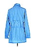 T by Talbots 100% Polyester Blue Purple Raincoat Size L - photo 2