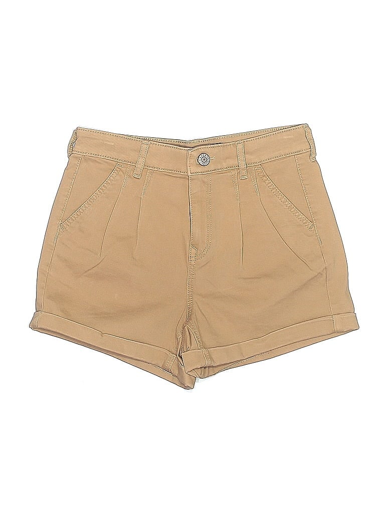 Pre-owned Express Khaki Shorts In Brown
