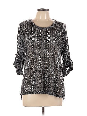 Tempo Paris 3/4 Sleeve Top (view 1)