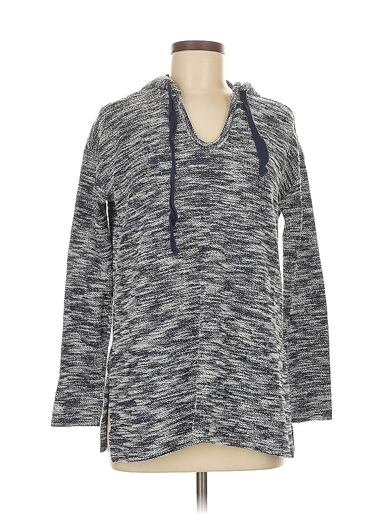 Pre-owned Ann Taylor Loft Pullover Sweater In Gray