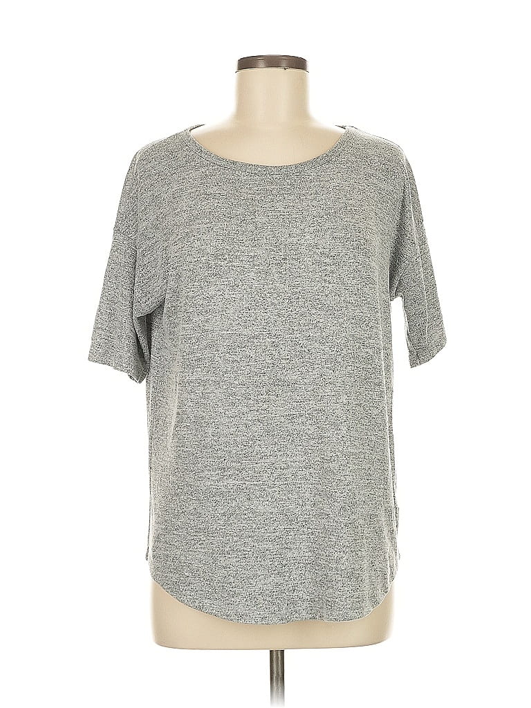 Pre-owned Gap Short Sleeve T-shirt In Gray